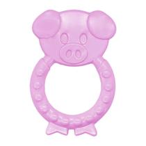 Mordedor P/ Bebe Macio Flexível Rosa BabyGo
