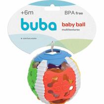 Mordedor para Bebê - 2 em 1 - Baby Ball - MultiTexturas - Colorido - Buba - Buba Toys