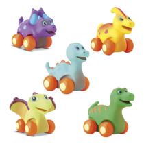 Mordedor Para Bebê Dinossauros Carrinho Sortido Diver Baby