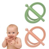 Mordedor para Bebê MACLUD Kit com 2 Luvas de Silicone 6 a 12 Meses Mordedor para Bebê MACLUD Kit com 2 Luvas de Silicone 6 a 12 Meses