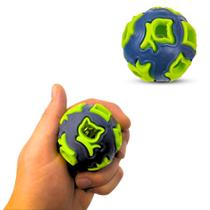 Mordedor Para Cachorro Pequeno E Médio Brinquedo Bola Anti Stress Filhote Pet Bolinha Interativo C/ Sino Cães 5Cm