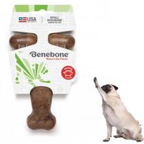 Mordedor Para Cães Benebone Wishbone Bacon Brinquedo Pet P