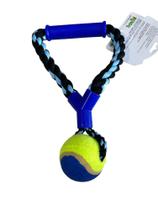 mordedor para caes , corda com bola