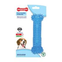 Mordedor para Cães Dentalbone para Mordida Moderada Sabor Menta Azul Odontopet