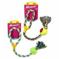 Mordedor Pet Bolinha Com Corda 55 Cm Azpr Mordedor Pet Bolinha Com Corda 55 Cm Azpr