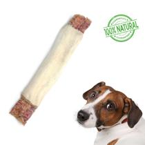 Mordedor Pet Para Cães Pele bovina e Traqueia Luv Traquele 1un Mordedor Pet Para Cães Pele bovina e Traqueia Luv Traquele 1un