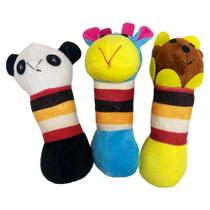 Mordedor Pet Pelucia Abelha Bastão 22 Cm Azpr Mordedor Pet Pelucia Abelha Bastão 22 Cm Azpr