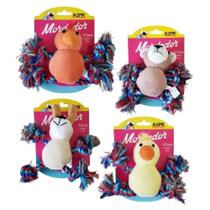 Mordedor Pet Pelúcia Com Corda 17 Cm Azpr Mordedor Pet Pelúcia Com Corda 17 Cm Azpr