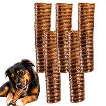 Mordedor Pet Traqueia Natural 100% Bovino Caes Brinquedo - Mordedor Pet Traqueia Natural 100% Bovino Caes Brinquedo -