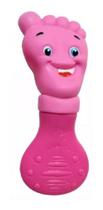 Mordedor Pezinho Rosa - Vila Toy Mordedor Pezinho Rosa - Vila Toy
