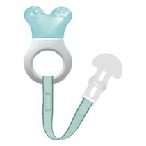 Mordedor Refrigerável P/ Bebê Mam Mini Cooler Com Clip Azul Mordedor Refrigerável P/ Bebê Mam Mini Cooler Com Clip Azul