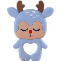 Mordedor Rena para Bebê de Silicone 8,89x6,69x0,75cm