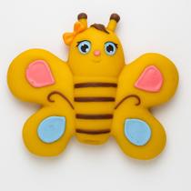 Mordedor Textoy Encantados Borboletinha (Atóxico e 100% Natural)