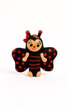 Mordedor Textoy Encantados Joaninha Atóxico e Natural