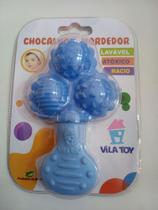 Mordedordor e Chocalho Bolas Azul - Vila Toy