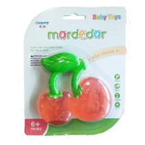 Mordedores Para Bebês Frutas Com Água Refrescante Silicone