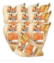 Mordedores Petiscos Orelhas Bovinas Desidratadas Pet Varias Opções Dip Dog Diel