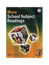 More school subject readings 3 - student book with audio cd