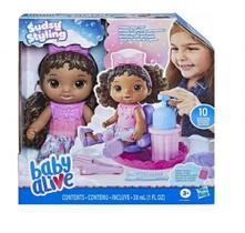 Morena Salão De Espuma Baby Alive Sudsy Styling - Hasbro F6