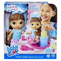 Morena Sudsy Styling Salçao De Espuma Baby Alive - Hasbro F