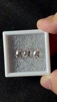 Morganita Facetada Gota Trio 6x10mm - 3 Pedras Morganita Facetada Gota Trio 6x10mm - 3 Pedras