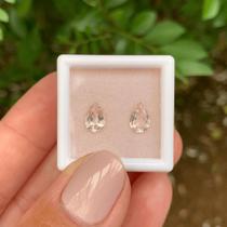 Morganita Gota Par 1,45ct Morganita Gota Par 1,45ct