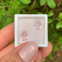 Morganita Gota Par 1,86ct Morganita Gota Par 1,86ct