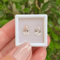 Morganita Gota Par 2,43ct Morganita Gota Par 2,43ct