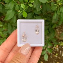 Morganita Gota Par 5,03ct Morganita Gota Par 5,03ct