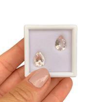 Morganita Gota Par 5,91ct Morganita Gota Par 5,91ct