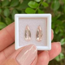 Morganita Lágrima Par 2,33ct