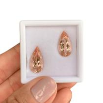 Morganita Peachy Gota Par 10,71ct