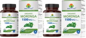 Moringa Brieofood 1500 mg 90 comprimidos (pacote com 2) Moringa Brieofood 1500 mg 90 comprimidos (pacote com 2)