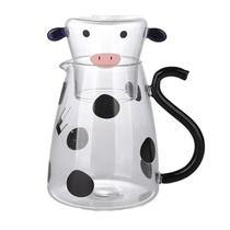 Moringa de Agua Vidro Borossilicato 550ml Formato de Vaca