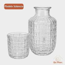 Moringa de vidro 500ml com copo 145ml - Moringa de vidro 500ml com copo 145ml -