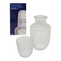 Moringa de vidro com copo daisy 500ml/145ml - wolff Moringa de vidro com copo daisy 500ml/145ml - wolff