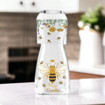 Moringa de Vidro com Copo - Queen Bee