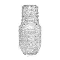 Moringa de Vidro com Copo Treliça 500ml/145ml - Wolff
