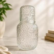 Moringa De Vidro Com Copo Wolff Transparente 500ml Moringa De Vidro Com Copo Wolff Transparente 500ml