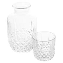 Moringa de Vidro Diamante Lyor 500 ml com Copo Moringa de Vidro Diamante Lyor 500 ml com Copo