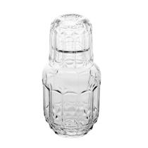 Moringa de vidro faces 500ml copo 145ml lyor