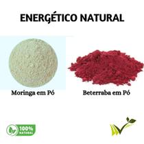 Moringa em Pó + Beterraba em Pó 200g