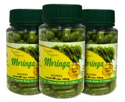 Moringa premium 500mg - 90 Cápsulas - kit com 3 frascos