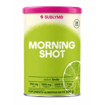 Morning Shot Limão 144g - Sublyme