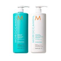 Moroccanoil Hydration Shampoo E Condicionador 1l Moroccanoil Hydration Shampoo E Condicionador 1l