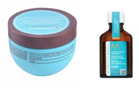 Moroccanoil Máscara De Hidratação Intensa + Oleo Light 25ml