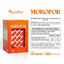 Morofor Suplemento com Laranja Moro l 120 Cáps l Purafor