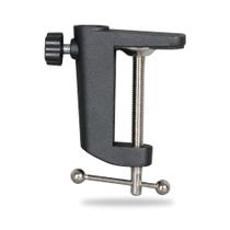 Morsa/Base de Mesa p/Pedestal/Braço Articulado Microfone Studio,6 cm de Abertura, Cor Preto Morsa/Base de Mesa p/Pedestal/Braço Articulado Microfone Studio,6 cm de Abertura, Cor Preto