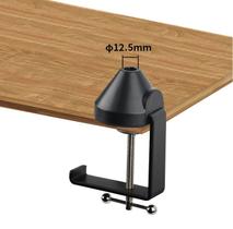 Morsa/Base de Mesa p/ Pedestal/Haste Articulada Studio,7 cm de Abertura, Borda p/ Fones de Ouvido