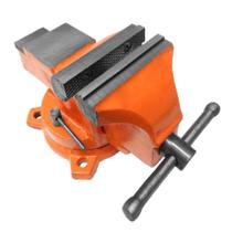 Morsa / Torno De Bancada 4 Pol Com Base Giratória - Hf Ferra